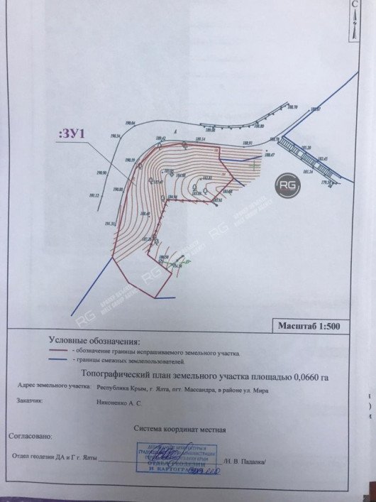 ПРОДАЕТСЯ УЧАСТОК В ПГТ МАССАНДРА 6 СОТОК, 6 соток, Крым Республика, Ялта г., Массандра п.г.т., Мира ул.