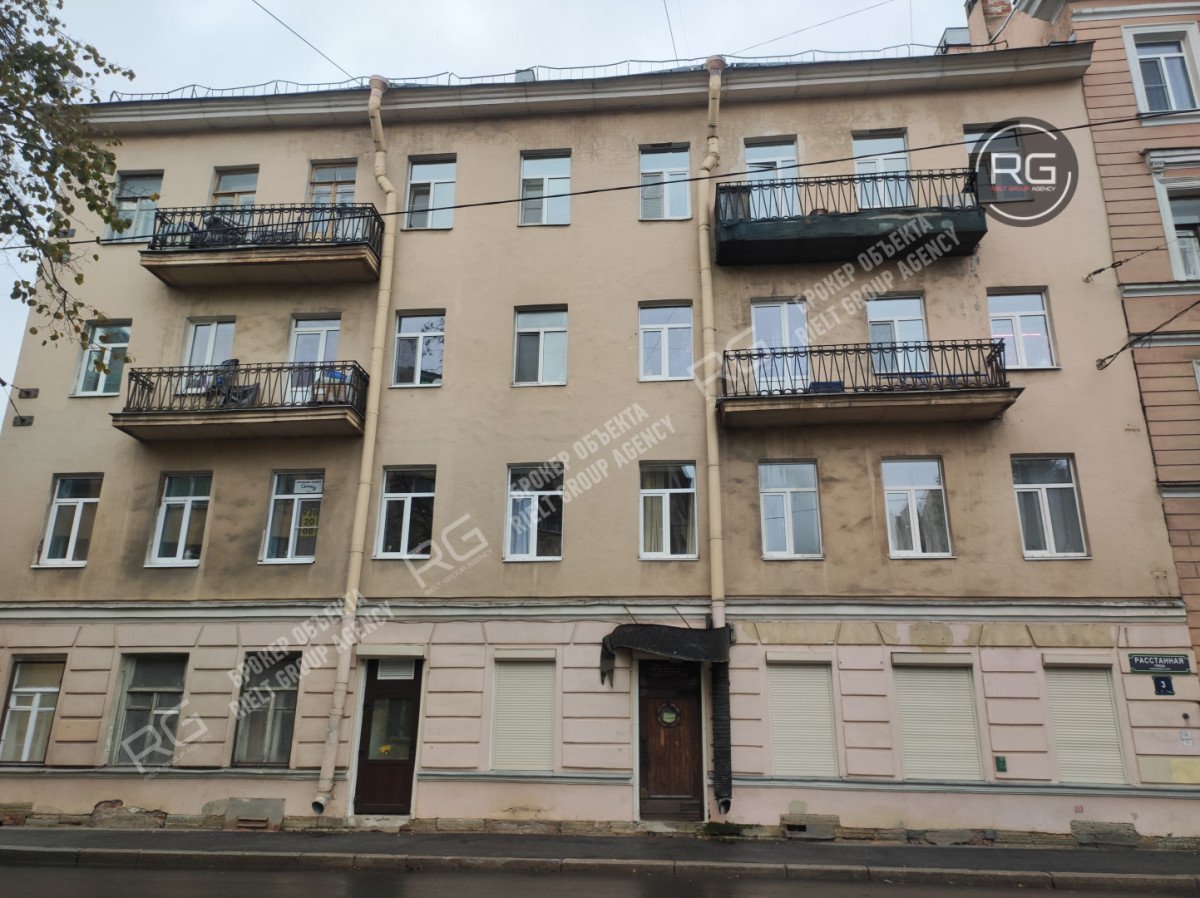 Фото 1, Продажа кафе, 81,5 м², Санкт-Петербург, Фрунзенский район, Расстанная ул., д.3