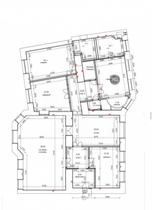 Миниатюра 24, роскошная квартира, 265 м², Санкт-Петербург, Центральный район, Реки Фонтанки наб., д.54