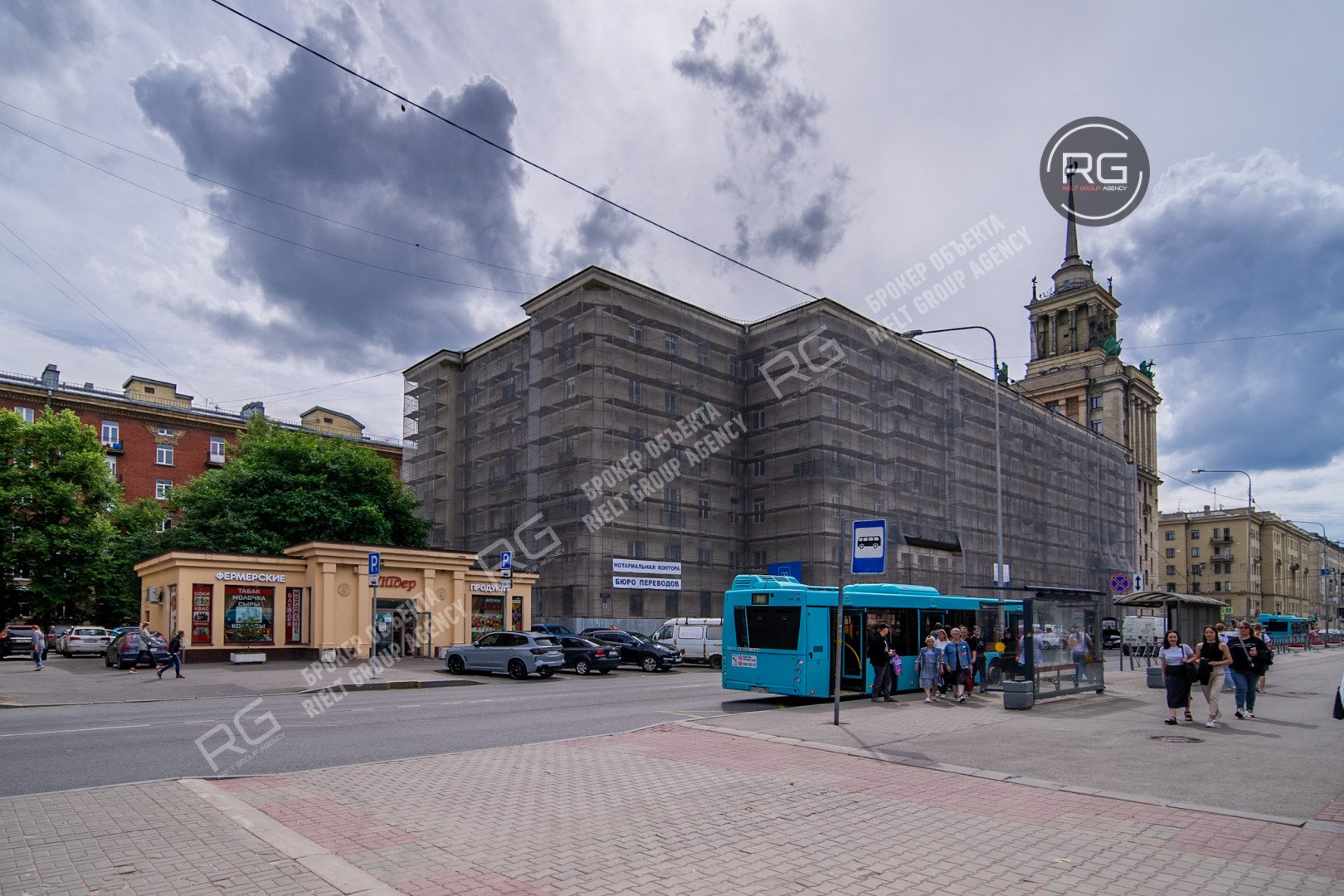   Шикарная сталинка у метро!, 95 кв.м. 
