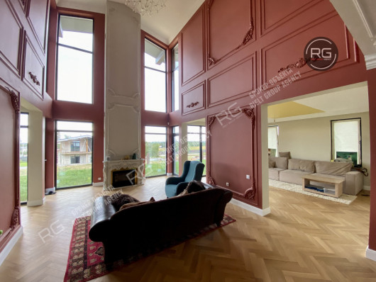 Современное шале,чистовая отделка, 323 м², Ленинградская область, Всеволожский район, Новое Токсово п.