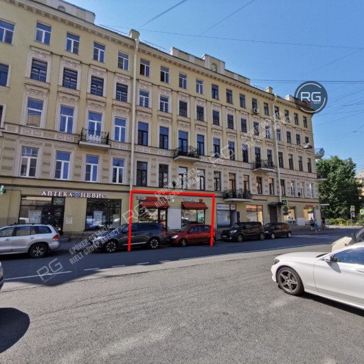 Street retail 105 кв.м., 105 м², Санкт-Петербург, Петроградский район, Саблинская ул., д.13-15, к.5Н