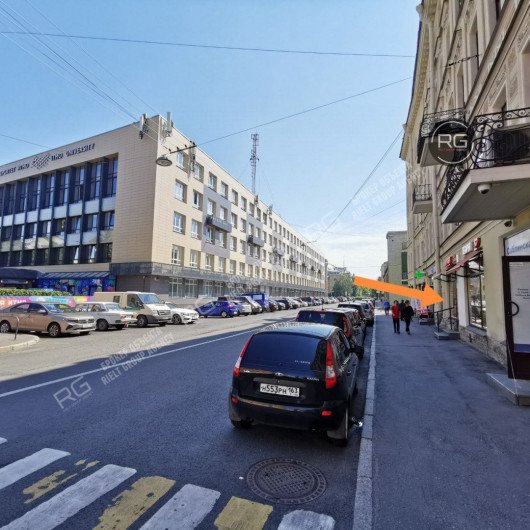 Street retail 105 кв.м., 105 м², Санкт-Петербург, Петроградский район, Саблинская ул., д.13-15, к.5Н