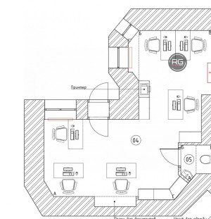 Миниатюра 10, Светлое помещение 33 м2, 33 м², Санкт-Петербург, Петроградский район, Графтио ул., д.4
