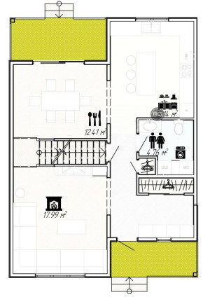 Миниатюра 7, Таунхаус в американском стиле, 196 м², Ленинградская область, Всеволожский район, Кирполье д., Северный проезд., д.6