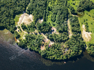 Миниатюра 13, Участок на первой линии озера, 27,42 соток, Ленинградская область, Приозерский район, коттеджный посёлок Отрадная Бухта тер.