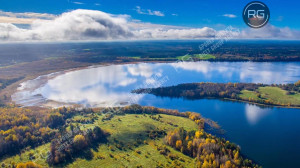 Миниатюра 10, Участок на первой линии озера, 27,42 соток, Ленинградская область, Приозерский район, коттеджный посёлок Отрадная Бухта тер.