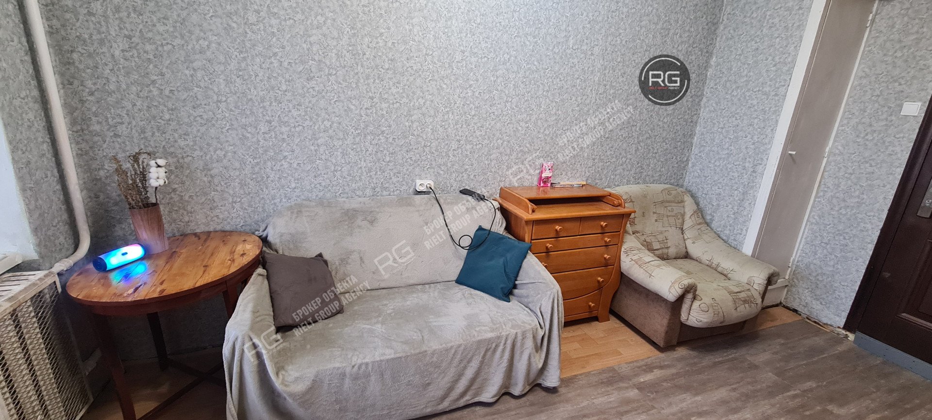   Укомплектованная комната, 82 кв.м. 