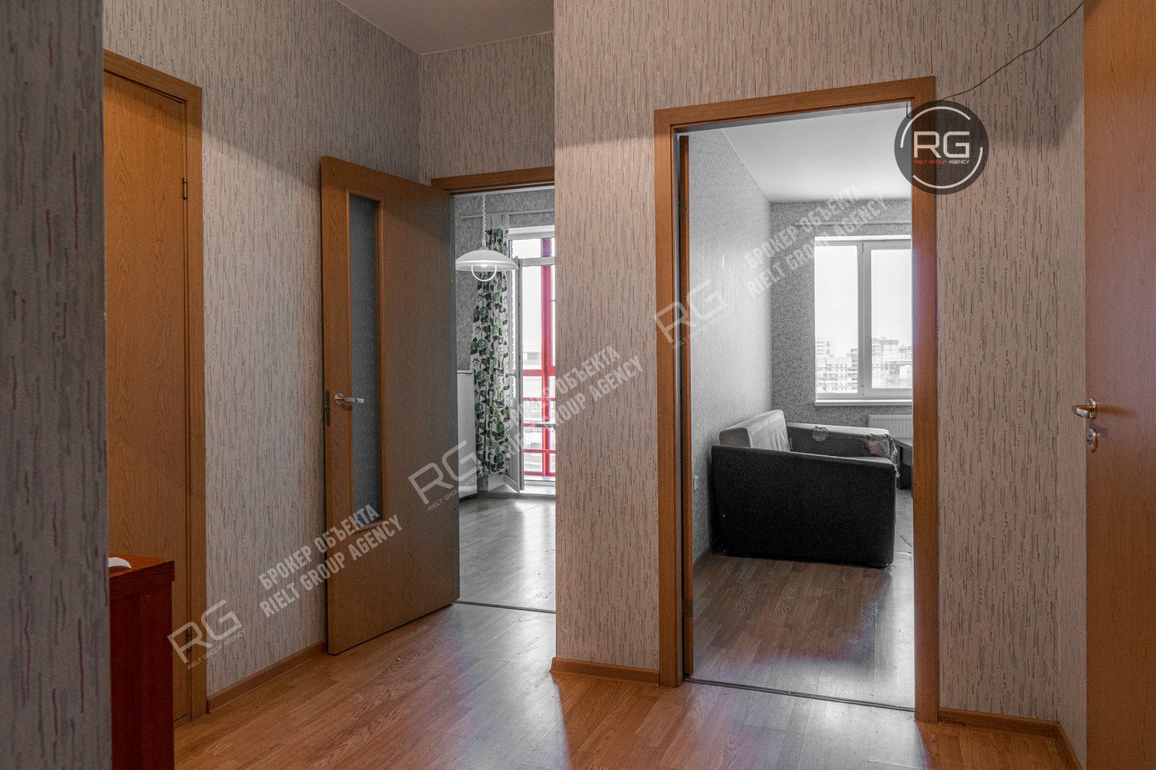   Укомплектованная квартира, 38 кв.м. 