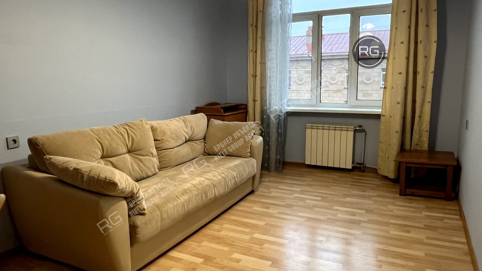   Укомплектованная квартира, 50 кв.м. 