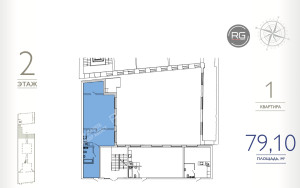 Миниатюра 8, Уникальная локация!, 79,1 м², Санкт-Петербург, Адмиралтейский район, Адмиралтейского канала наб., д.15