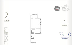 Миниатюра 9, Уникальная локация!, 79,1 м², Санкт-Петербург, Адмиралтейский район, Адмиралтейского канала наб., д.15