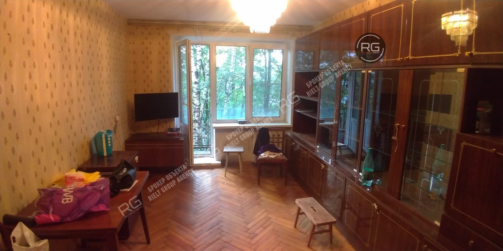   Уютная квартира с балконом, 44.1 кв.м. 