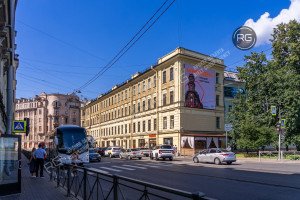 Миниатюра 32, Уютная квартира с европланировкой, 60 м², Санкт-Петербург, Петроградский район, Куйбышева ул., д.38-40