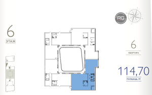 Миниатюра 9, Вид на Исаакиевский!, 114,7 м², Санкт-Петербург, Адмиралтейский район, Адмиралтейского канала наб., д.15