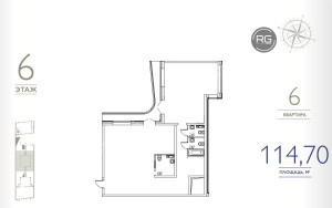 Миниатюра 10, Вид на Исаакиевский!, 114,7 м², Санкт-Петербург, Адмиралтейский район, Адмиралтейского канала наб., д.15