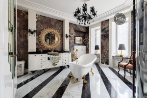 Миниатюра 22, Видовая дизайнерская квартира, 221,4 м², Санкт-Петербург, Адмиралтейский район, Римского-Корсакова пр-кт., д.93