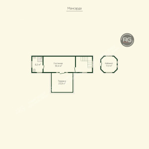 Миниатюра 17, Вилла, которая имеет свою историю, 800 м², Санкт-Петербург, Курортный район, Зеленогорск г., Курортный, 2-я Пляжевая ул., д.1