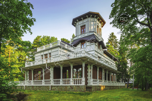 Вилла, которая имеет свою историю, 800 м², Санкт-Петербург, Курортный район, Зеленогорск г., Курортный, 2-я Пляжевая ул., д.1, литер Л