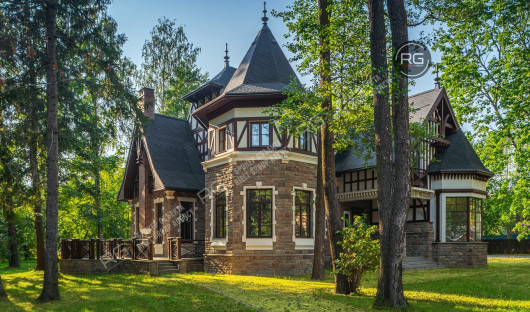 Вилла в окружении природы, 404 м², Санкт-Петербург, Курортный район, Зеленогорск г., Курортный, 2-я Пляжевая ул., д.1, литер Л