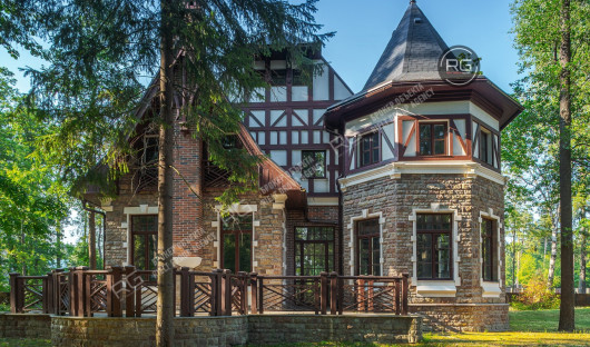 Вилла в окружении природы, 404 м², Санкт-Петербург, Курортный район, Зеленогорск г., Курортный, 2-я Пляжевая ул., д.1, литер Л