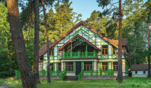 Миниатюра 5, Вилла в стиле «русская усадьба», 710 м², Санкт-Петербург, Курортный район, Зеленогорск г., Курортный, 2-я Пляжевая ул., д.1