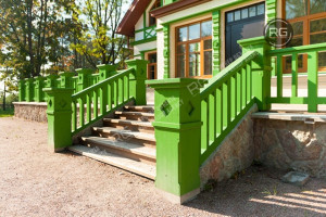 Миниатюра 6, Вилла в стиле «русская усадьба», 710 м², Санкт-Петербург, Курортный район, Зеленогорск г., Курортный, 2-я Пляжевая ул., д.1