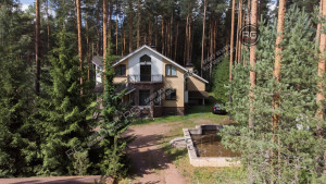 Миниатюра 25, Загородный дом в сосновом лесу, 453 м², Ленинградская область, Всеволожский район, 34 км Приозерского шоссе тер., д.31