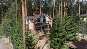 Миниатюра 28, Загородный дом в сосновом лесу, 453 м², Ленинградская область, Всеволожский район, 34 км Приозерского шоссе тер., д.31