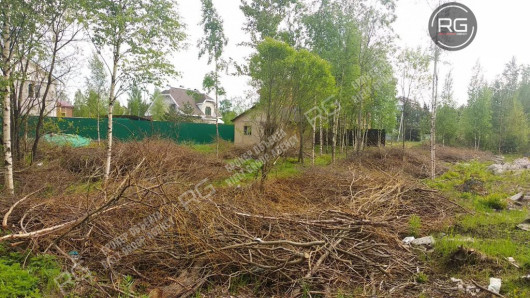 Земельный участок в п.Ковалева, 12 соток, Ленинградская область, Всеволожский район, Ковалево п., Лесная ул.